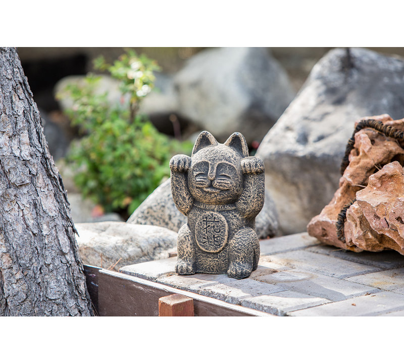 Chat chanceux japonais H 9 po