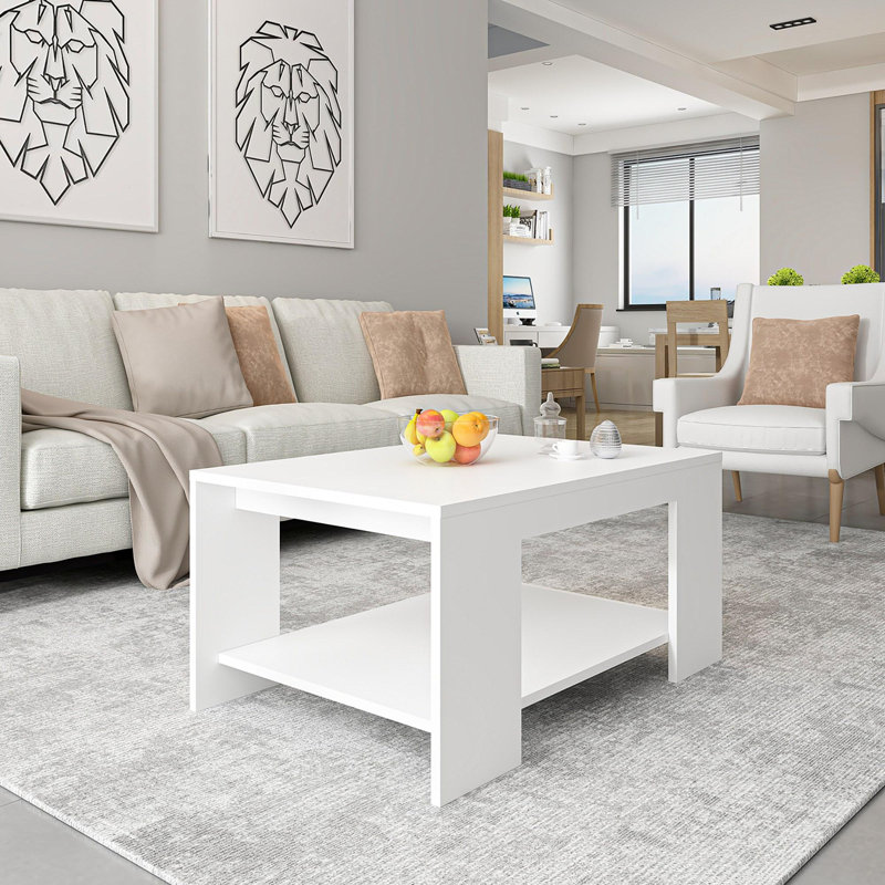 Glorias Coffee Table, White