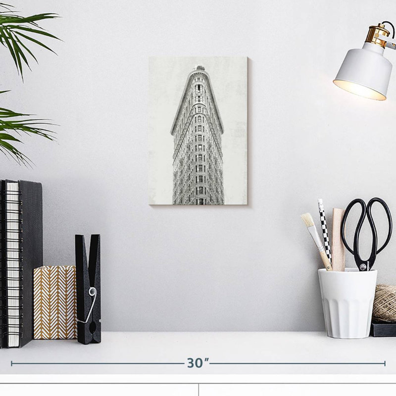 Lilie Flatiron Building NYC, 12" H x 8" W