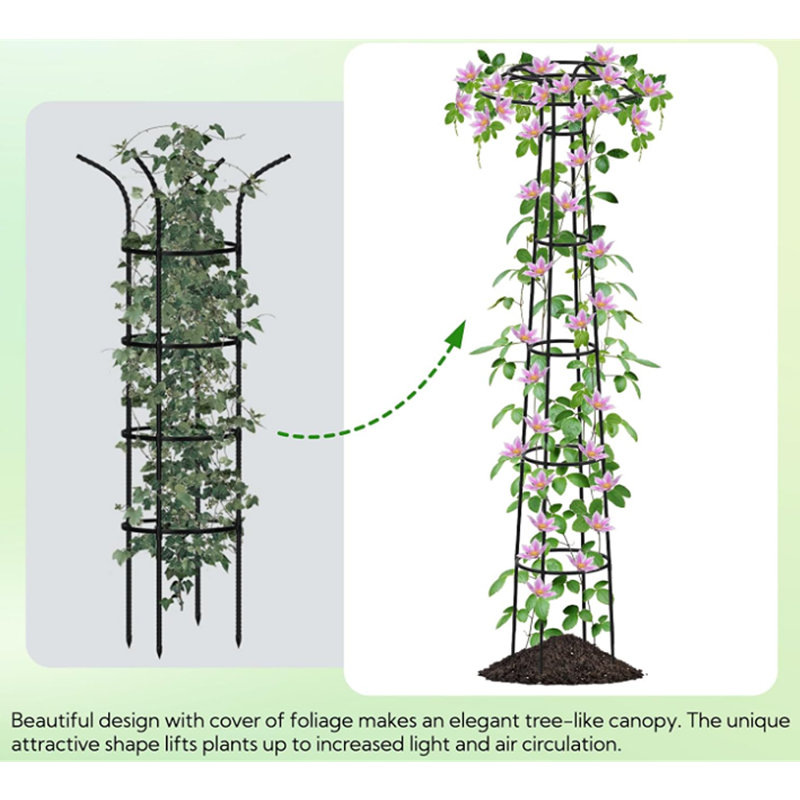 2 pièces de treillis de jardin pour plantes grimpantes d'extérieur, ...