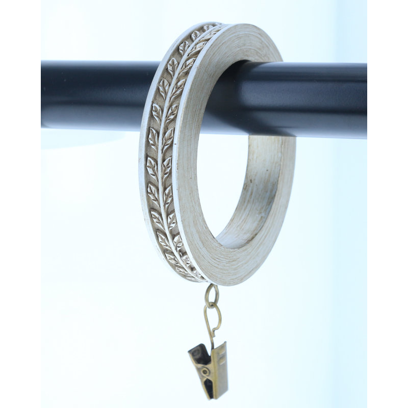 Heald Curtain Rings, Pewter