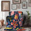 Artistic Petal Designs - Couverture sherpa de qualité supérieure 1 pièce-101949742