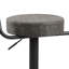 Ghent Swivel Upholstered Adjustable Height Counter Stool with Metal Frame-365484058