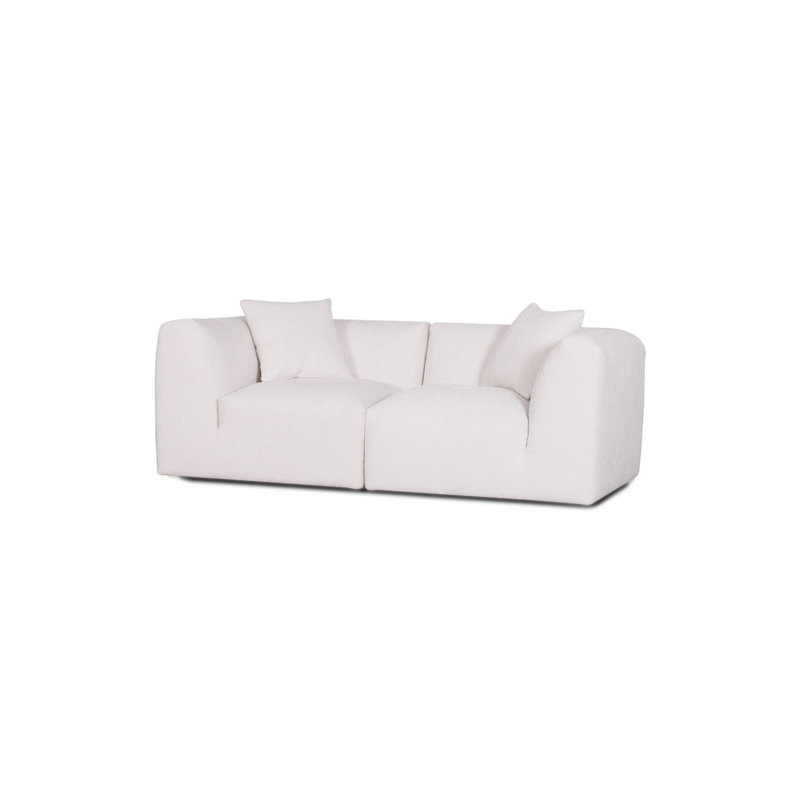 Modular Modular Sectional Sofa - Performance Fabric, Dezyah, 2, 29.5" H x 82" W x 41" D