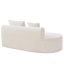 Canapé modulaire courbé avec coussins-65629080
