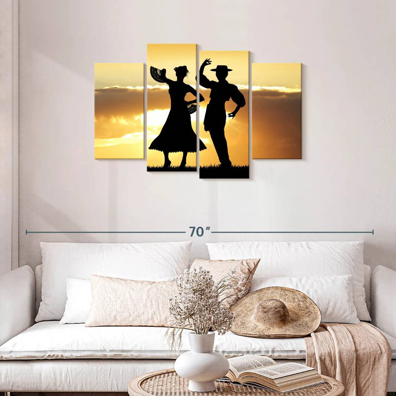 Danseurs de flamenco Enn, H 27 po x l 43 po