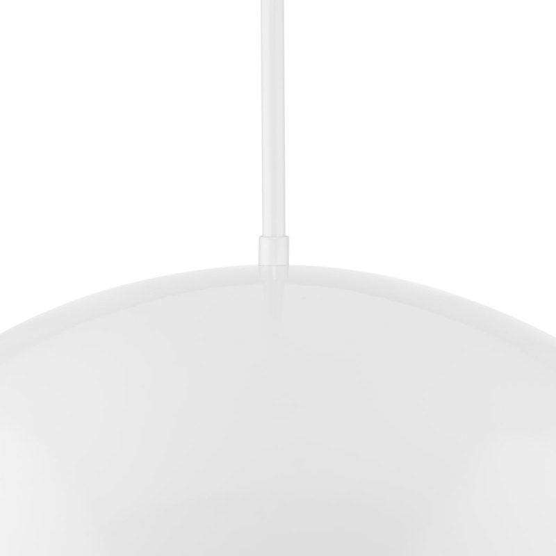 Ashantae 1 - Light Dome Pendant, White, 124.5" H x 23.62" W x 23.62" D