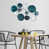 Turquoise/White selected