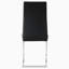 Chaise d'appoint en similicuir