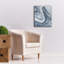 Toile épique «Swirl 2 Blue Grey» par Albena Hristova-1385831798