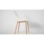 Chaise de salle à manger intérieure et extérieure Upton avec siège ergonomique et pieds en acier-1180033167
