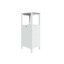 Armoire de rangement et organisateur de salle de bain et de rangement à une porte RiverRidge Madison avec tablettes intérieures ouvertes et réglables-94566420