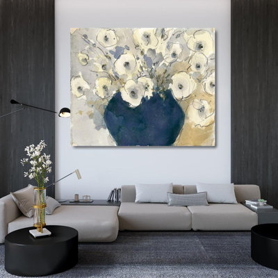 Art sur toile tendue Red Barrel Studio® Dixon, Samuel, White Blossom Study II