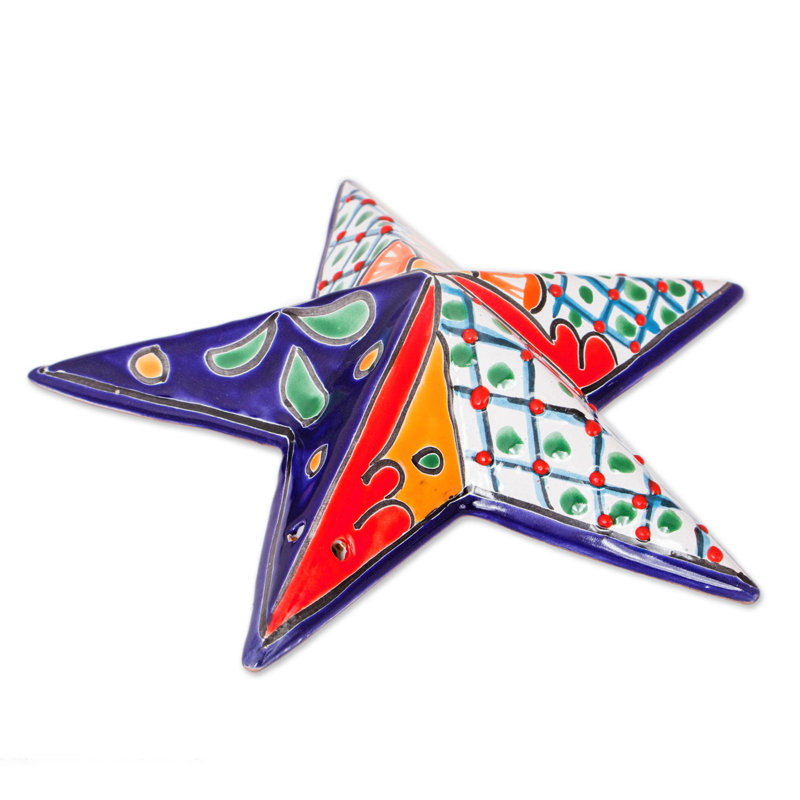 Traditional Abstract Wall Decor on Ceramic