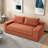 Convertible 2-in-1 Loveseat Sofa Bed With Memory Foam & Steel Frame-967488263