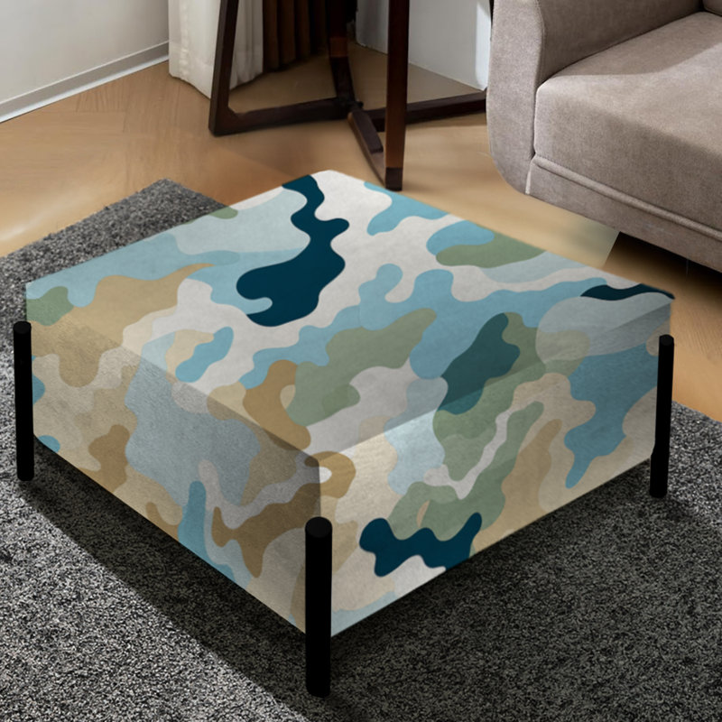 Mélange de camouflage Oasis - grand repose-pieds carré camouflage