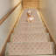 Tapis d'escalier antidérapant de grande taille 15 pièces pour escalier en bois 7,4 po x 21,6 po