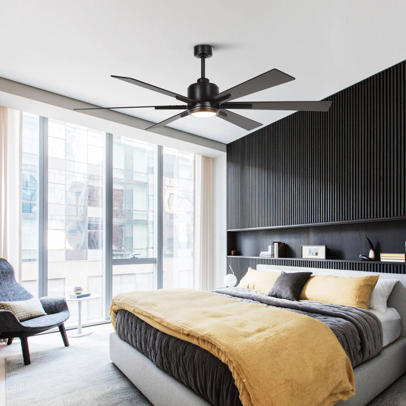 Cathreen 65'' Ceiling Fan with LED Lights
