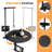 Portable Height Adjustable Pet Grooming Station With Foldable Arm
