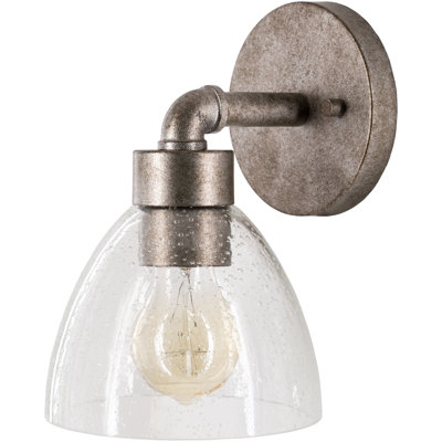 Appliquee à bras rouille 1 lumières Marlette