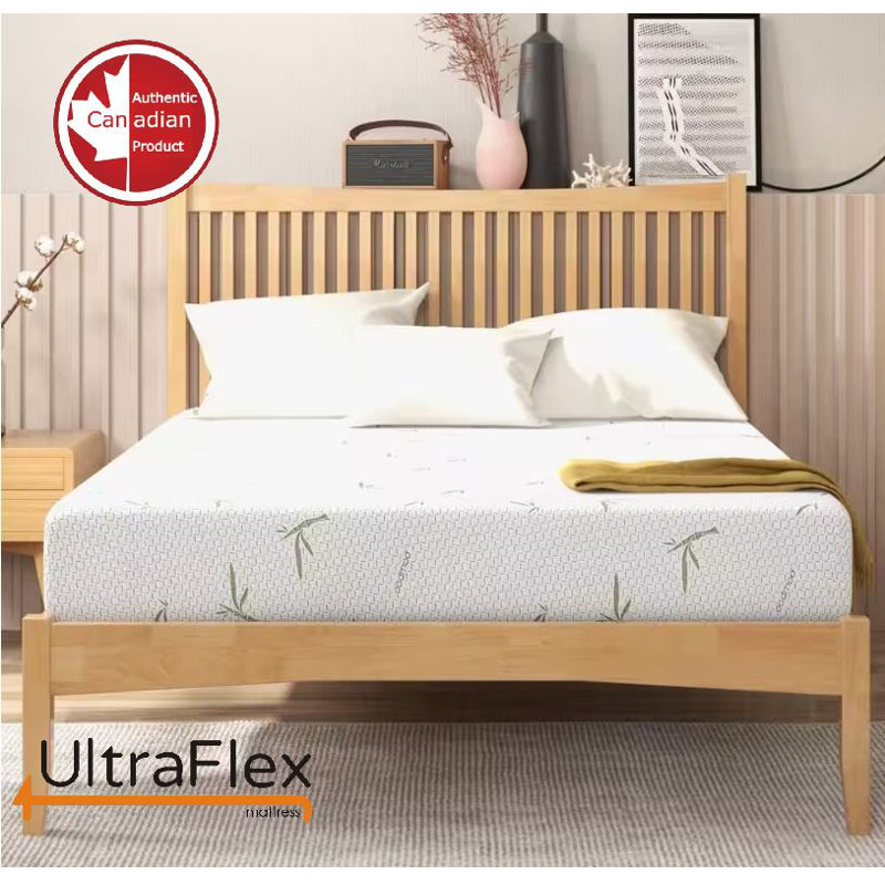 UltraFlex EasySleep mi-ferme, confort réversible, CertiPUR-US®, Lit simple