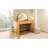 Natural 39-Inch Makeup Vanity Table With Touch Screen Mirror, Drawer For Jewelry Organization, Curved Edges Design, And Quick Setup In Bedroom Dressing Mirror Drawer, Adequate Space Jewelry, Edges,-471985022