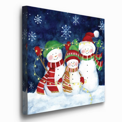 Festive Lights II - impression sur toile tendue