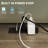 Wine Bar Cabinet with LED Lights & Power Outlets - Coffee Bar Station with Wine Rack for Kitchen Living Room-722691482