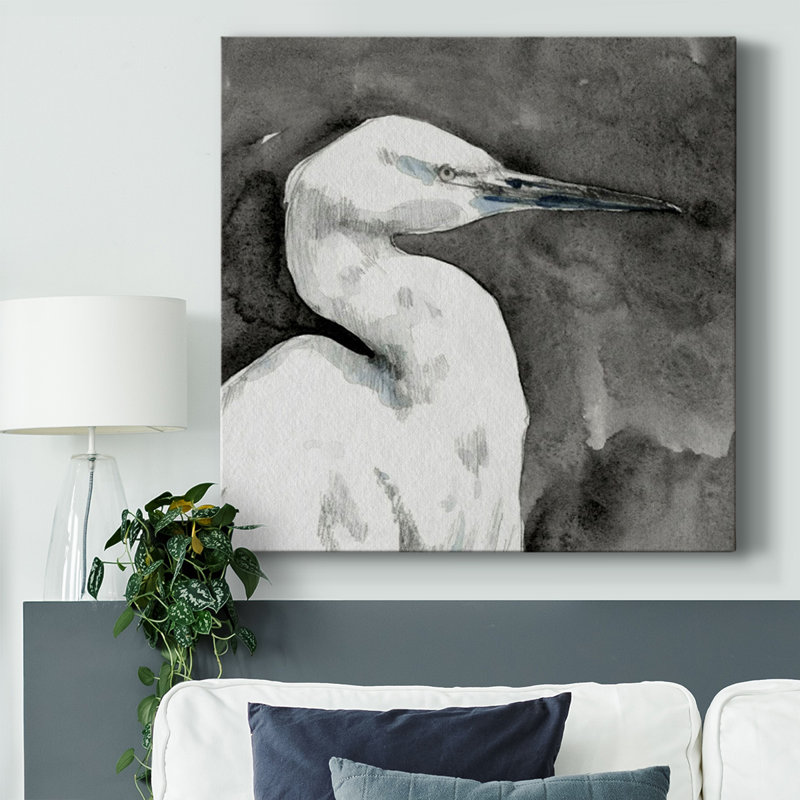 Aigrette solennelle I sur toile, H 32 po x l 32 po x P 1,5 po