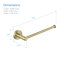 Barre à serviettes murale 10 "-53162356