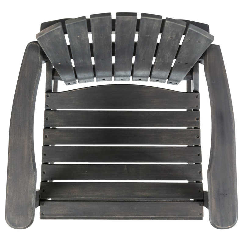 Bois gris foncé, 2 pièces - Créez un espace extérieur accueillant gris, 2 pièces, pour une cour durable