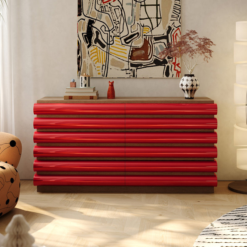 Buffet de style rétro moderne
