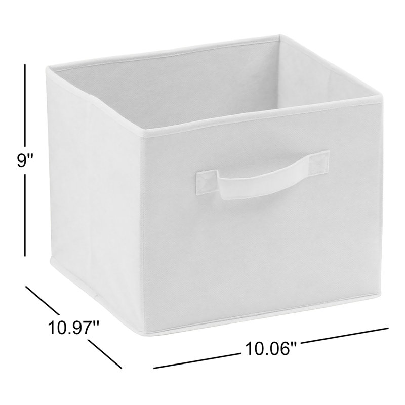 Cube de rangement Eleia, Noir