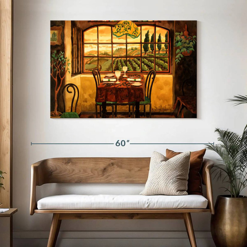 Yarlin Romantic Dinner, 32" H x 48" W