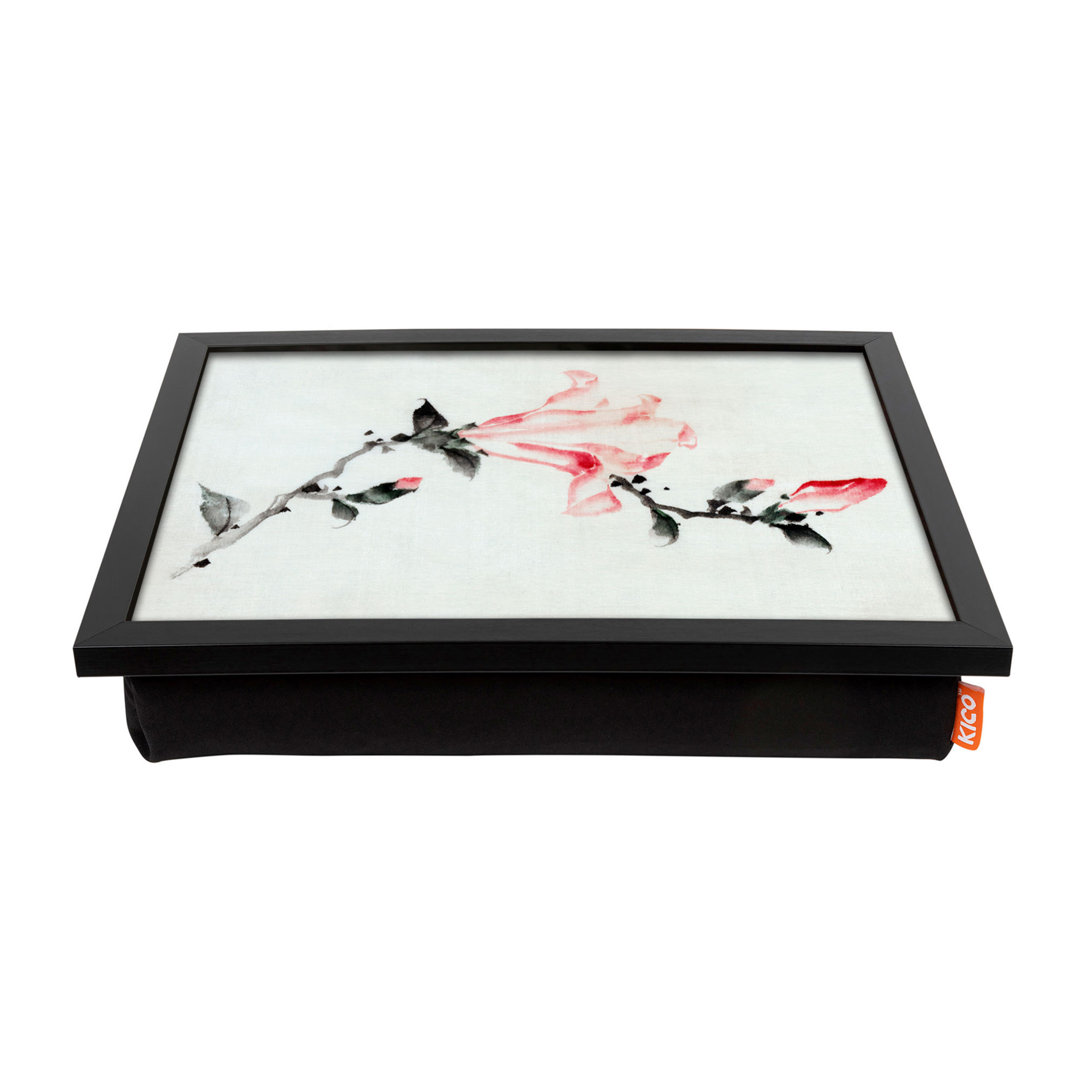 Large Pink Blossom by Katsushika Hokusai Coffee Table Tray