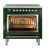 Emerald Green/Chrome selected