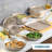 Farberware Radiant Nonstick Cookware Pots And Pans Set With Prestige Cooking Tools, 12 Piece, Champagne
