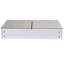 Isau 800mm W 600mm H Surface Framed Medicine Cabinet Mirror 2 Adjustable