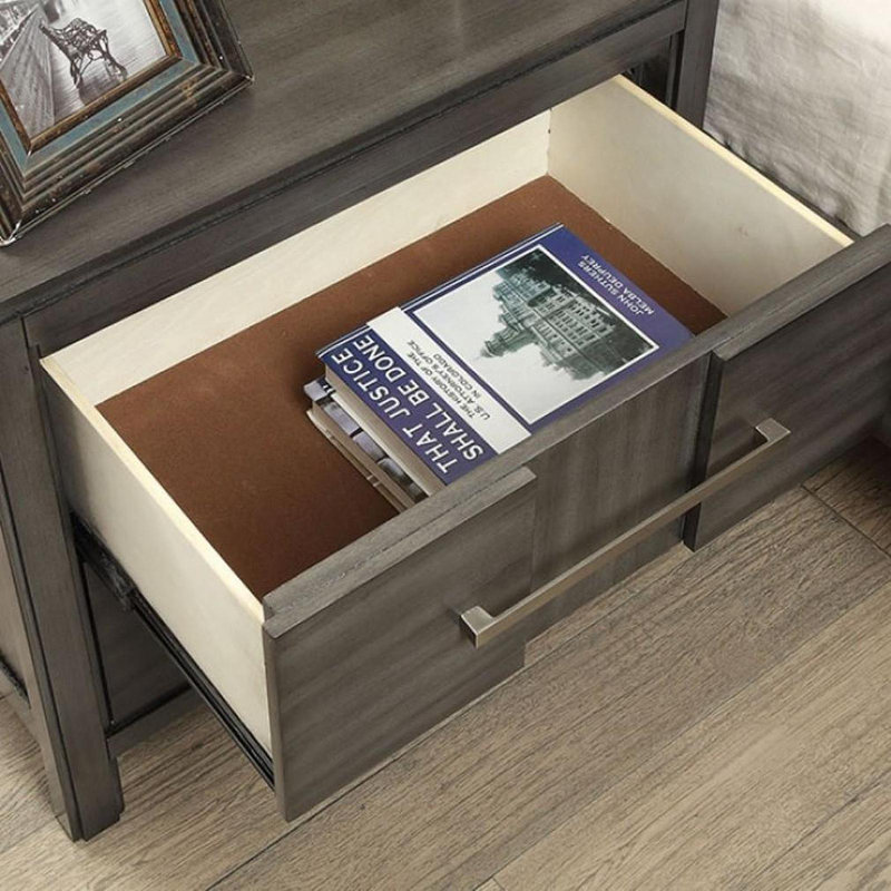 Table de chevet transitionnelle 1pc