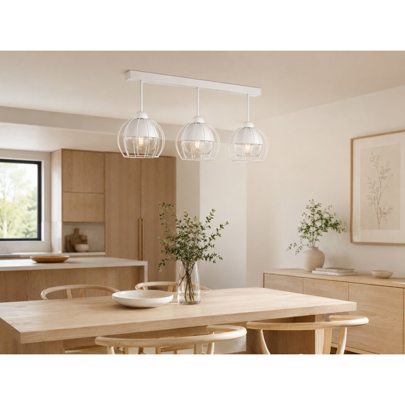 Glass Semi Flush Mount