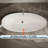 59.06"One-piece Seamless Acrylic Freestanding Crescent Bathtub