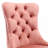 Tufted Solid Wood Velvet Upholstered Dining Chair-883621105