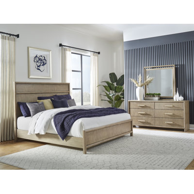 Arlington Queen Panel 3Pc Bedroom Set - Nutmeg