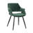 Shelton Velvet Dining Chair with Metal Legs-1594125535