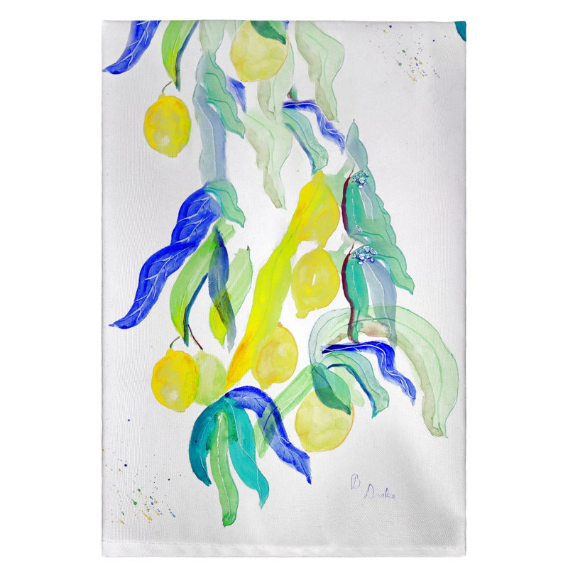 Serviette à main arbre citron Schmit