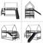 Lit superposé simple au-dessus d'un lit simple Ahjanae Kids-1910732982