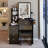 Jamie Cabinet Vanity Table with Padded Stool-2087692803