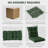 Anjelyka 22"W X 22"D Outdoor Cushions 5" Indoor And Outdoor Seat/Back Cushion-269089416