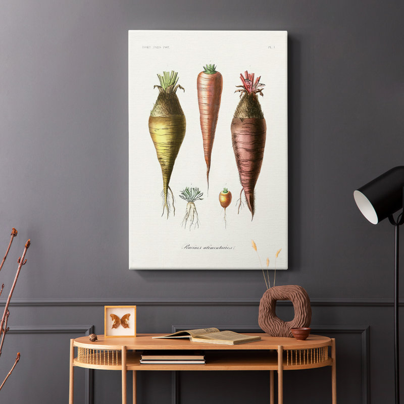 Variétés de fruits et légumes VI - Cavas enveloppés de galerie, H 48 po x l 32 po