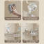 Serviteur de douche d'angle transparent avec crochet-272903609